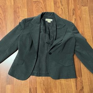 Dark Gray Michael Kors blazer size 10